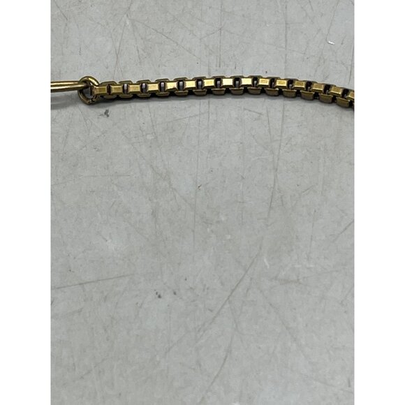 mariana pendent 2" chain 30" necklace handmade crystals black circle READ NEW - Picture 7 of 10